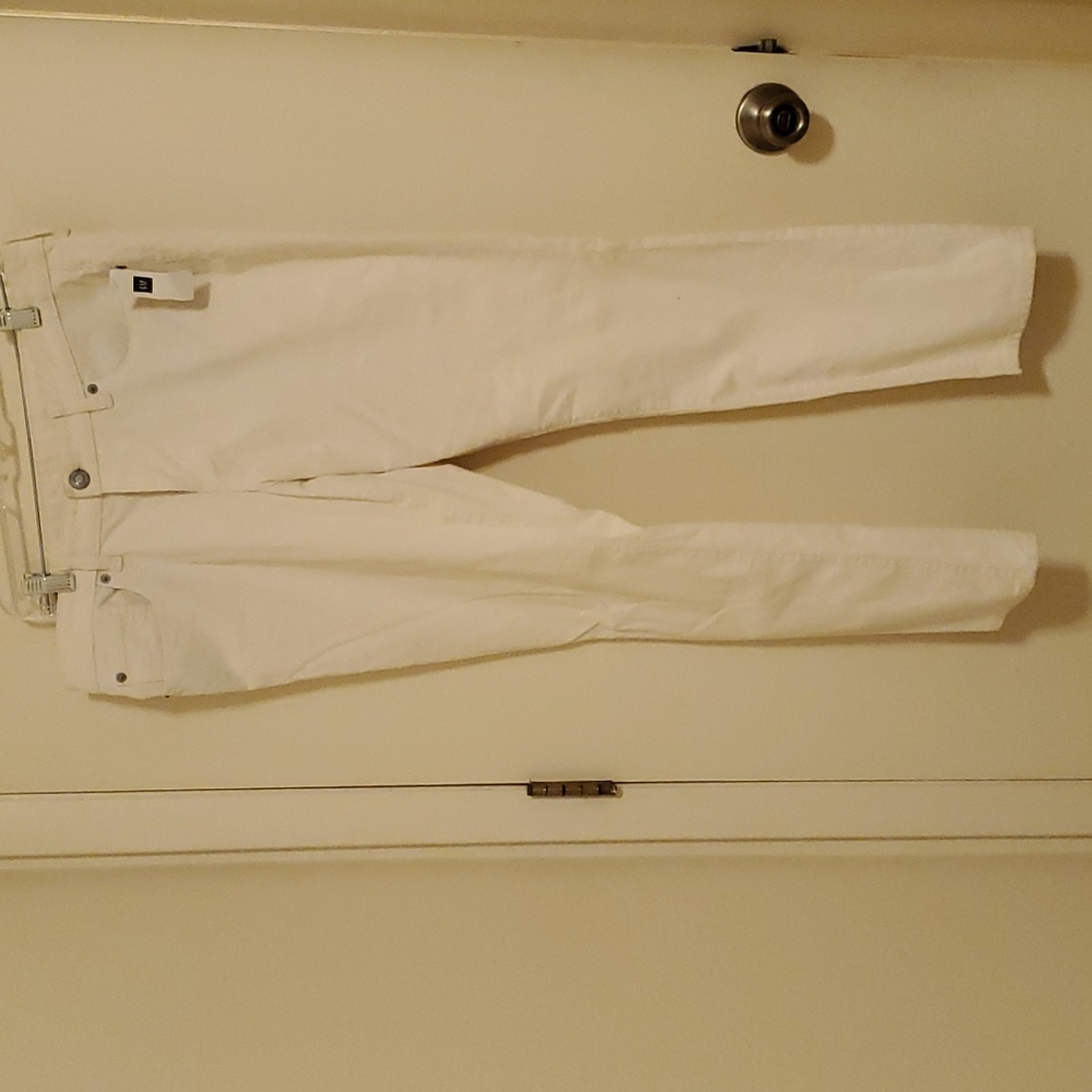 Gap skinny cream corduroy premium skinny jeans 12/31R